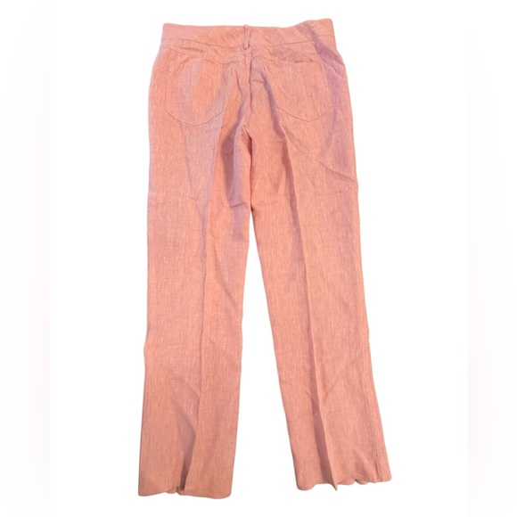 J.McLaughlin Linen Straight Leg Pants – Size 6 29” Inseam excellent condition - Picture 4 of 6